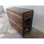 Mesa De Madera Moderna, Con Alas, 2 Cajones - Imagen 6