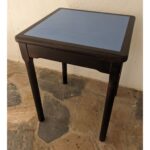 Mesa De Madera, Tipo Bar, Tapa De Cármica