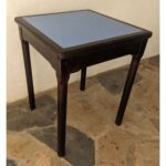 Mesa De Madera, Tipo Bar, Tapa De Cármica - Imagen 2