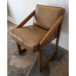 Banqueta Tipo Americana, Asiento Y Respaldo Tapizado - Imagen 2