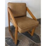 Banqueta Tipo Americana, Asiento Y Respaldo Tapizado - Imagen 3