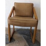 Banqueta Tipo Americana, Asiento Y Respaldo Tapizado - Imagen 5