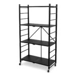 Estantería Metálica Plegable, Liviana Y Resistente - 4 Niveles