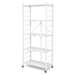 Estantería Metálica Plegable, Liviana Y Resistente - 5 Niveles - Imagen 2