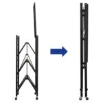 Estantería Metálica Plegable, Liviana Y Resistente - 5 Niveles - Imagen 6