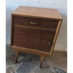 Mesa De Luz Americana, 1 Puerta 1 Cajón