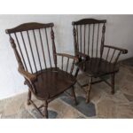 Sillón De Madera, Estilo Windsor, Con Posabrazos - Imagen 2
