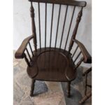 Sillón De Madera, Estilo Windsor, Con Posabrazos - Imagen 4