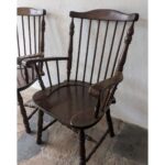 Sillón De Madera, Estilo Windsor, Con Posabrazos - Imagen 5