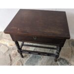 Mesa De Noche, Tipo Provenzal, Con Revistero, 1 Cajón - Imagen 2