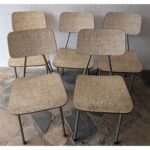 Silla Antigua, Tipo Americana, Hierro Y Cármica