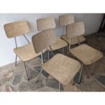 Silla Antigua, Tipo Americana, Hierro Y Cármica - Imagen 4