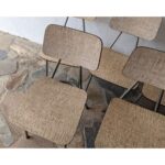 Silla Antigua, Tipo Americana, Hierro Y Cármica - Imagen 6