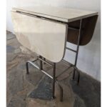 Mesa Tipo Americana, Hierro, Tapa De Cármica, Con Alas - Imagen 2