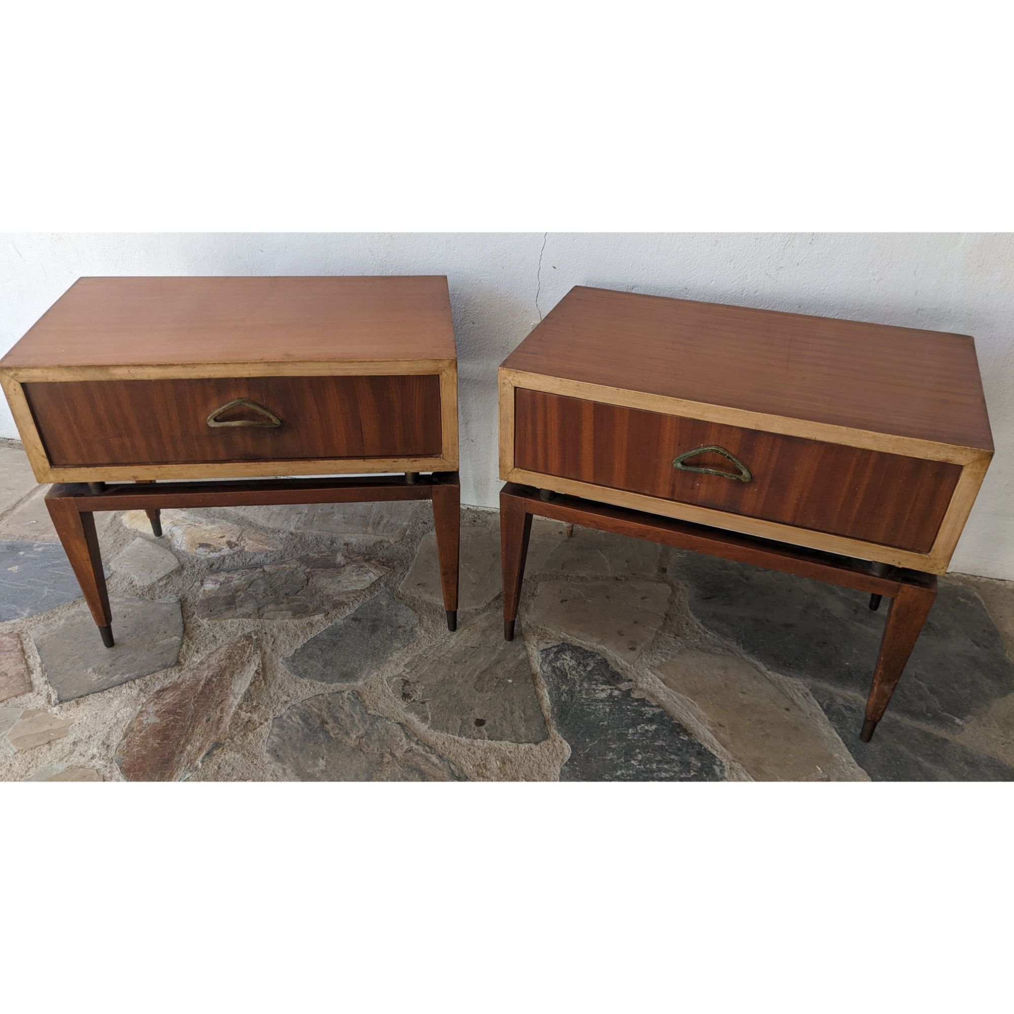 A1737_01 Mesa De Luz, Tipo Americana, 1 Cajón - Imagen 1