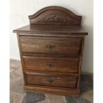 Mueble Cajonero De Madera, Rustico, 3 Cajones - Imagen 2