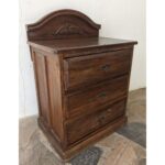 Mueble Cajonero De Madera, Rustico, 3 Cajones - Imagen 3