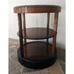 Mesa Auxiliar De Sala, Circular, Tipo Art Deco - Imagen 3