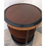 Mesa Auxiliar De Sala, Circular, Tipo Art Deco - Imagen 4