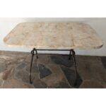 Mesa De Hierro, Tipo Americana, Tapa De Cármica