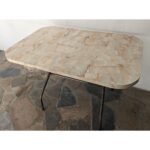 Mesa De Hierro, Tipo Americana, Tapa De Cármica - Imagen 3