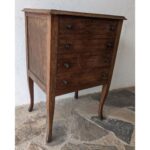 Mueble Auxiliar De Madera, 4 Cajones - Imagen 3
