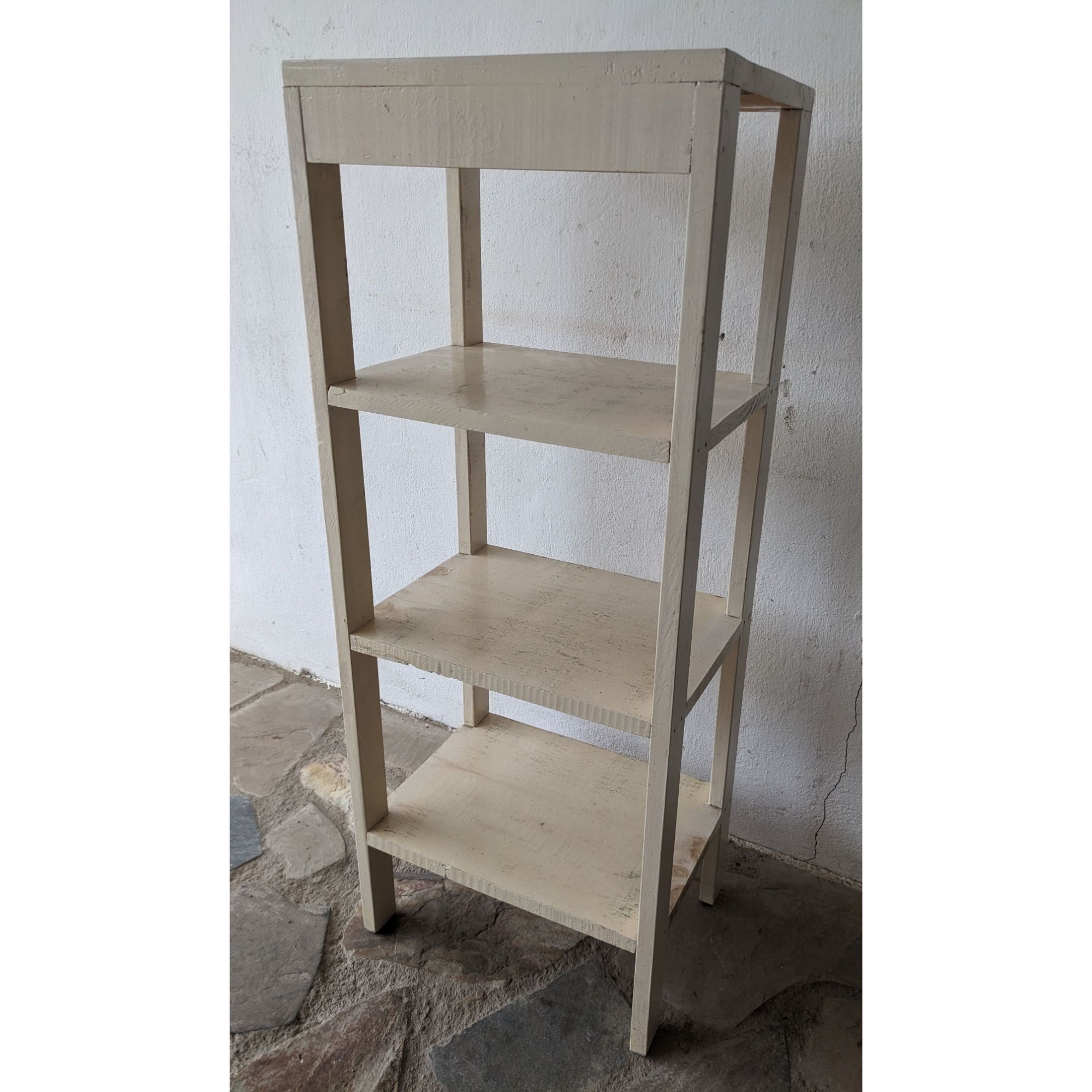 A1749_01 Estante Multiuso Rustico, Madera, 4 Niveles - Imagen 1