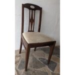 Silla De Roble, Asiento Tapizado - Imagen 2