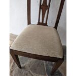 Silla De Roble, Asiento Tapizado - Imagen 5