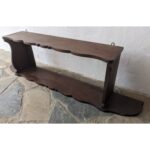 Estante Repisa De Colgar, De Madera, Tipo Provenzal, 2 Niveles
