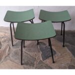 Banqueta, Estilo Americana, Hierro Y Cármica - Imagen 3