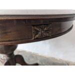 Mesa Auxiliar De Sala, Tipo Inglesa, Tapa Oval - Imagen 6