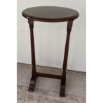 Mesa Auxiliar De Estilo, Tapa Redonda