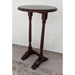 Mesa Auxiliar De Estilo, Tapa Redonda