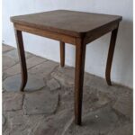 Mesa Baja De Madera, Patas De Roble