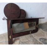 Estante Repisa De Colgar, Perchero, Con Espejo, Art Deco