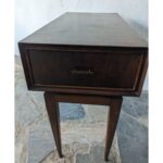 Mesa Auxiliar Antigua, Estilo Americana, 1 Cajón - Imagen 4