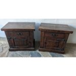 Mesa De Madera, Tipo De Noche, 1 Puerta, 1 Cajón