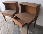 Mesa De Luz, Tipo Inglesa, Restaurada, 1 Cajón - Imagen 4