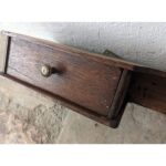 Repisa Estante De Colgar, Madera Roble, 2 Cajones - Imagen 4