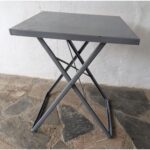 Mesa Plegable, Tipo Bar, Chapa - Imagen 2