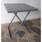 Mesa Plegable, Tipo Bar, Chapa - Imagen 3