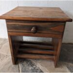 Mesa Auxiliar, Tipo De Noche, 1 Cajón, Con Revistero - Imagen 2