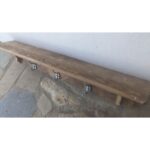 Perchero Horizontal Rustico, Madera, 3 Perchas - Imagen 4
