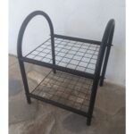 Mesa Auxiliar De Hierro, 2 Niveles