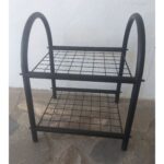 Mesa Auxiliar De Hierro, 2 Niveles - Imagen 2