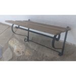 Ganchera De Colgar, Rustica, Madera Y Hierro