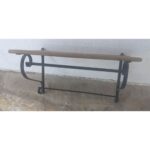 Ganchera De Colgar, Rustica, Madera Y Hierro - Imagen 3