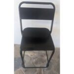 Taburete De Chapa, Banqueta, Con Respaldo - Imagen 4
