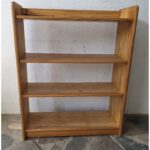 Mueble Estante Multiuso De Pino, Lustrado, 2 Estantes Regulables - Imagen 3